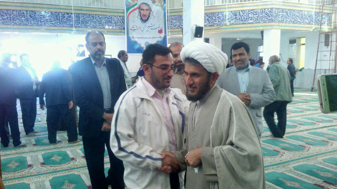 گزارش تصویری از خداحافظی حجت الاسلام محمد حمیدی نژاد امام جمعه آبدان با مردم