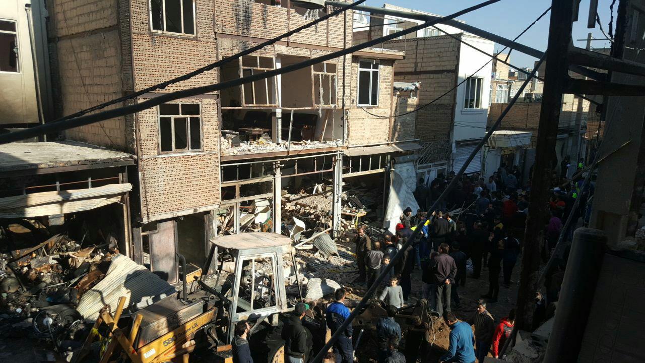رکنا: انفجار در اسلامشهر