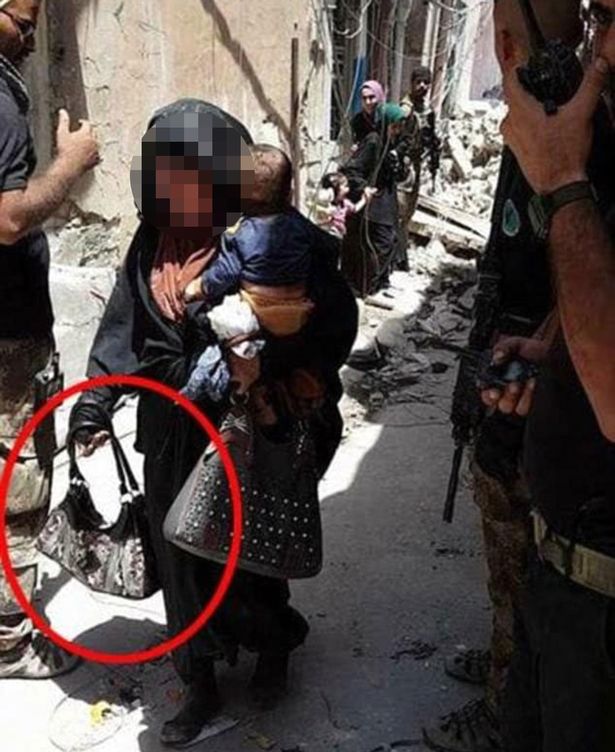 آخرین تصاویر از زن بمب گذار انتحاری داعش