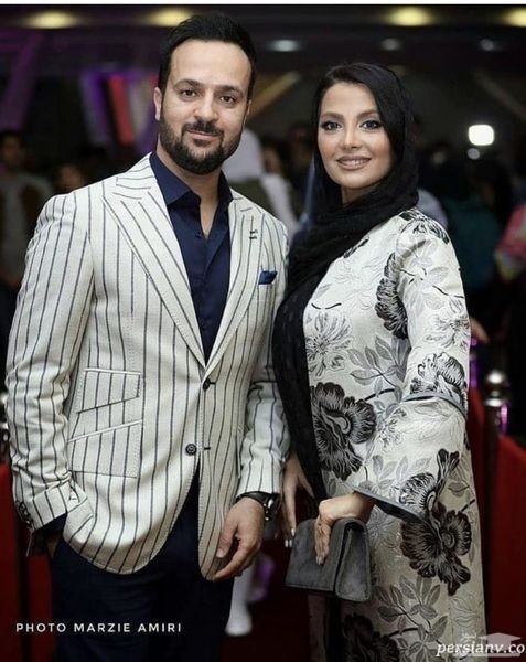 عکس احمد مهران فر و همسرش