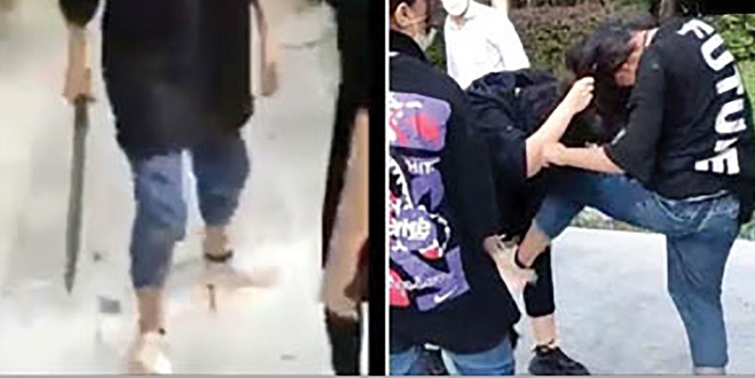 هلیا دختر قمه کش 