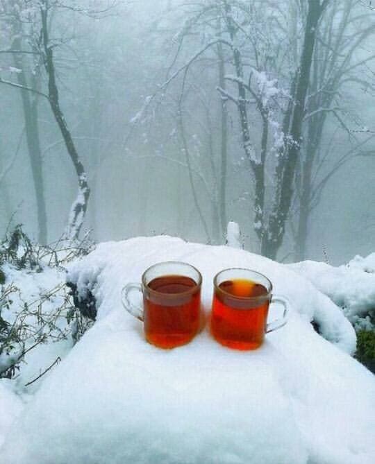 چای در برف