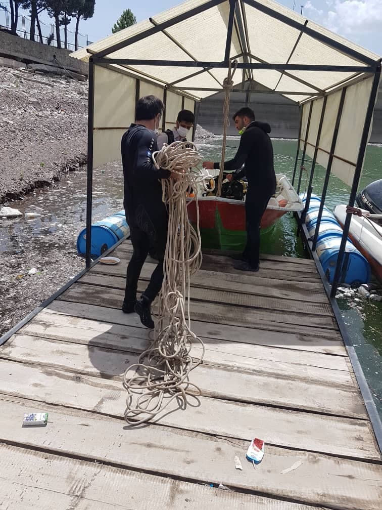 غرق شدن مرد 28 ساله در سد لتیان