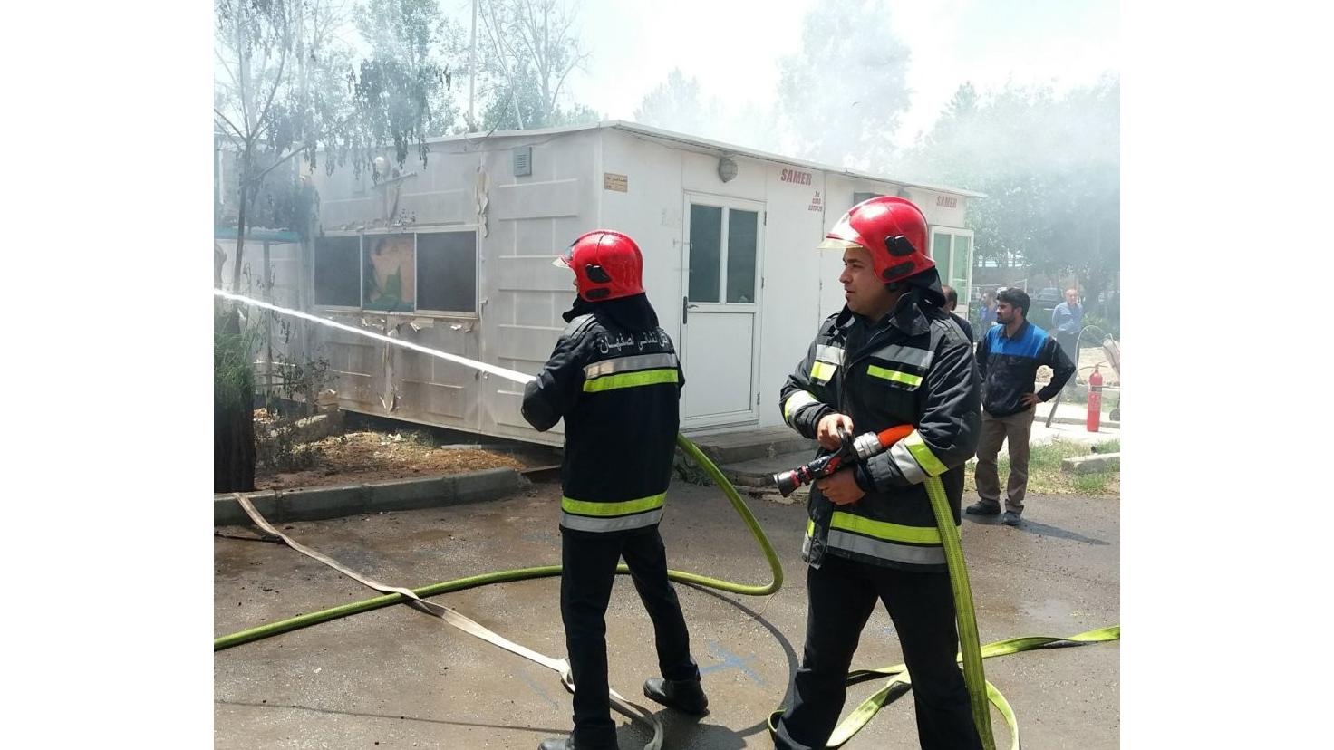 آتش‌سوزی در بیمارستان چمران