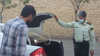 عملیات پلیسی برای پاکسازی پارک های محله خلیج فارس  