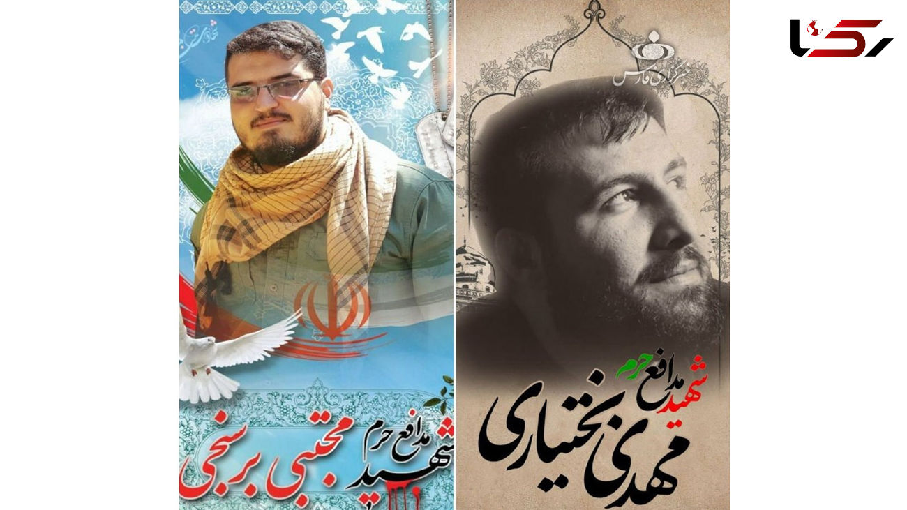 شهادت 2 نظامی ایرانی در سوریه + عکس