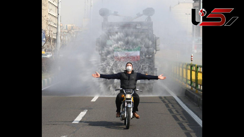 عکسی از مرد تهرانی که در روزهای کرونایی جنجالی شد + عکس 