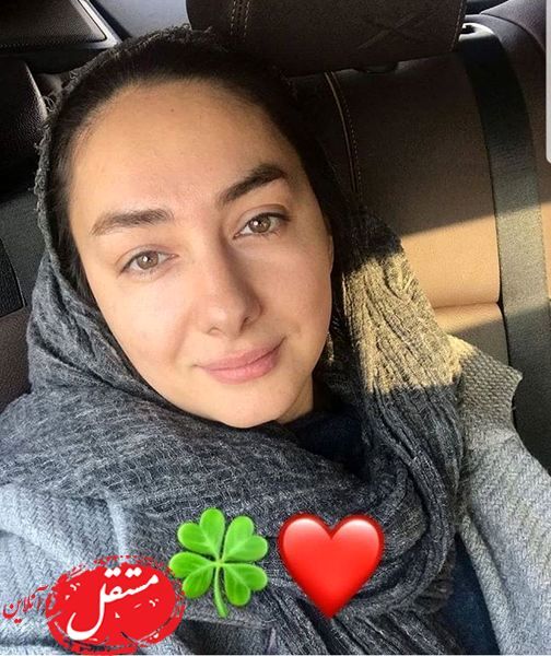 صورت ساده و بدون گریم هانیه توسلی + عکس