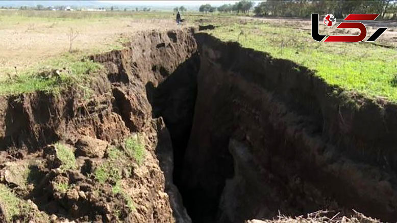 زمین یک شبه دهان باز کرد / مردم وحشت زده شدند + عکس 