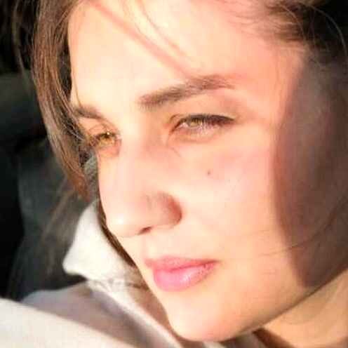 عکس چهره بدون آرایش گلوریا هاردی بازیگر ایرانی-فرانسوی