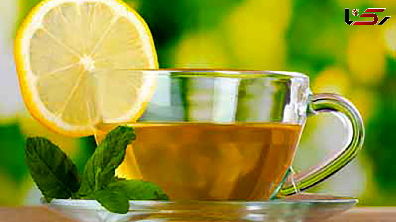 به چای سبز لیمو‌ترش اضافه کنید 