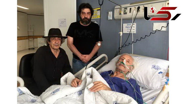 جمشید مشایخی و پسرانش سام و نادر در بیمارستان+عکس 