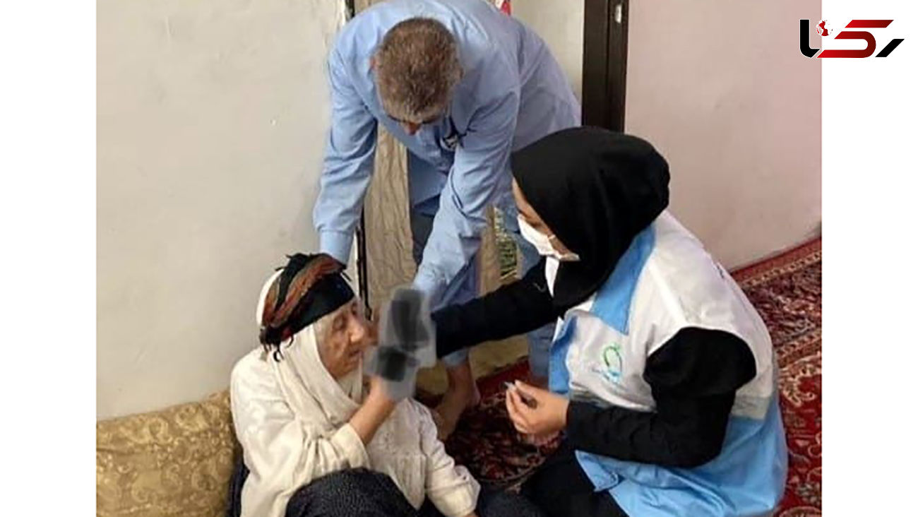 تزریق واکسن کرونا به زن 122 ساله در تربت جام / فاطمه نوروزی کیست ؟  + عکس 