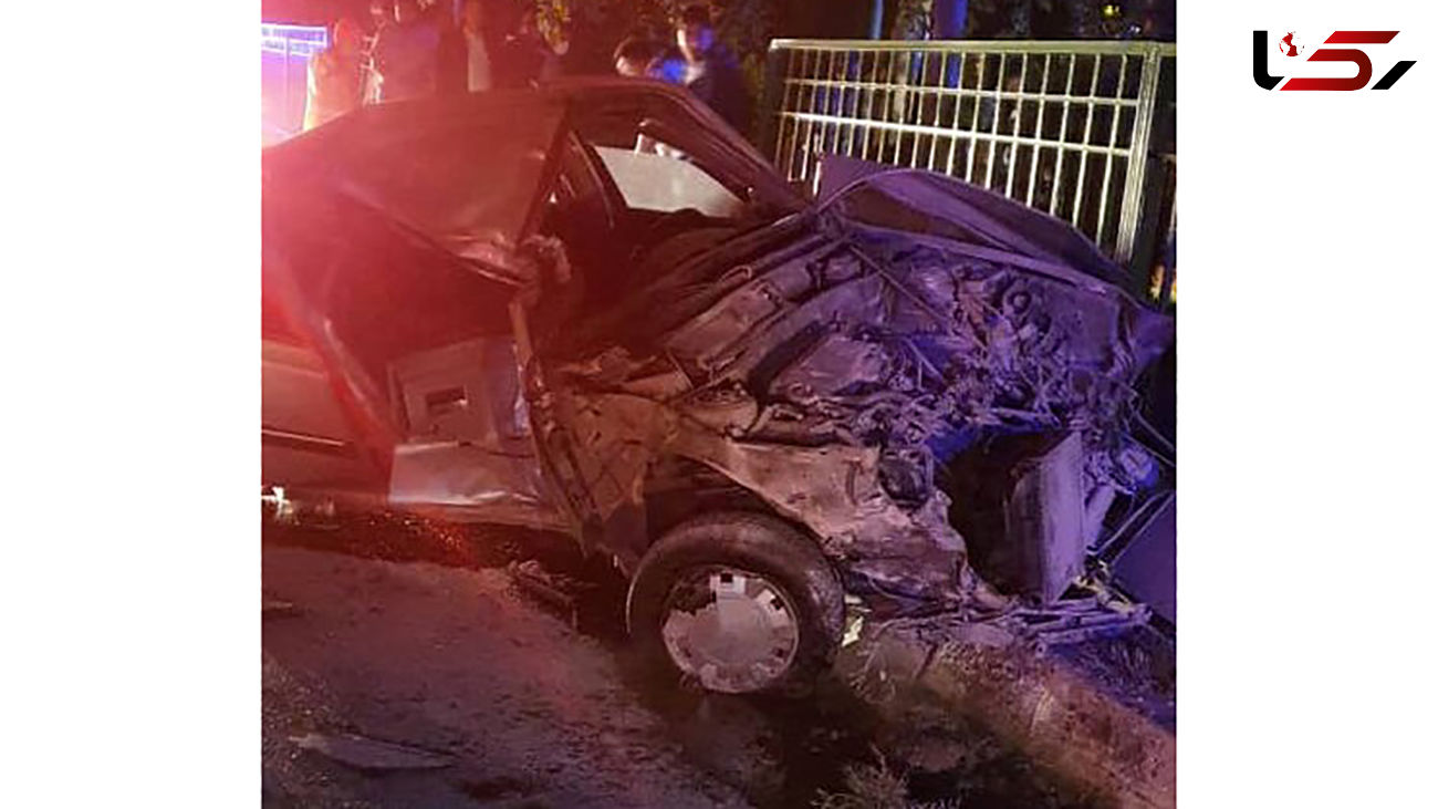 معجزه برای جوان اصفهانی / ماشین له شد او زنده ماند + عکس