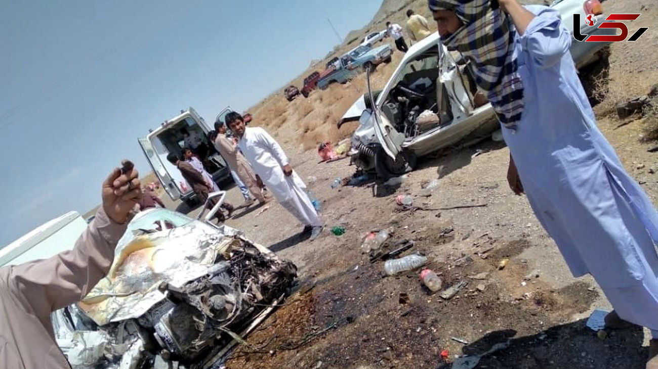 اولین عکس از تصادف مرگبار ظهر امروز زاهدان / 8 کودک کشته شدند