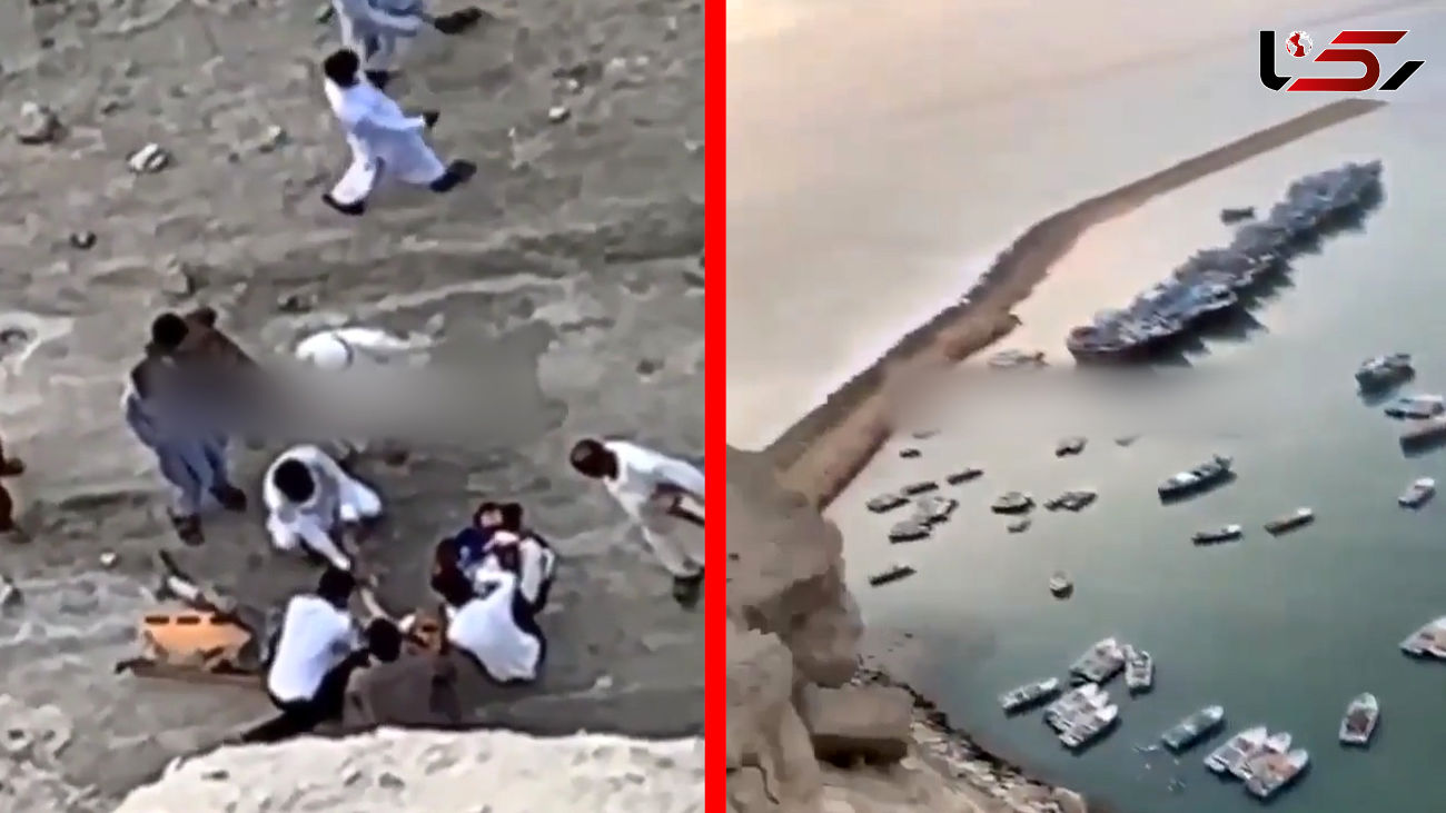 فیلم لحظه مرگ مرد سلفی باز در چابهار