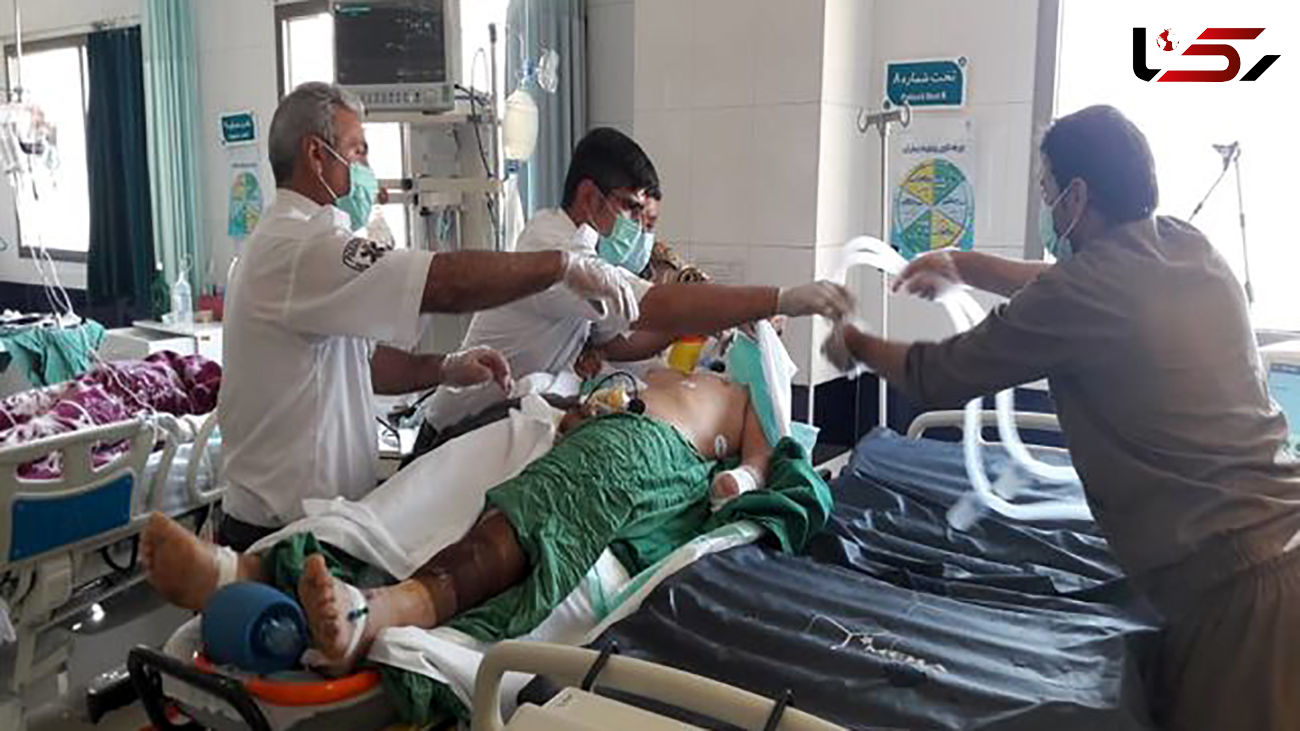 عکس قطع شدن دستان یک سرباز در انفجار مین بانه