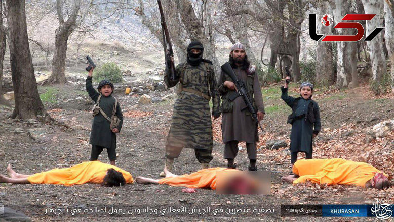 این 2 کودک جلادان داعشی هستند + عکس  دیده نشده