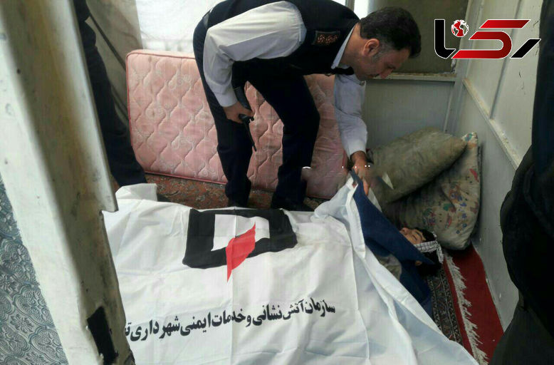 مرگ دلخراش پسر 20 ساله در اتاقک 6 متری در تهران + عکس 