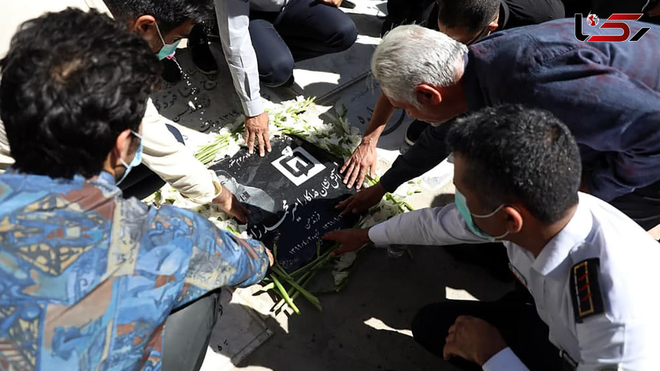 اولین سالگرد آسمانی شدن آتش نشان فداکار شهر مشهد"امیر محمدزارع "