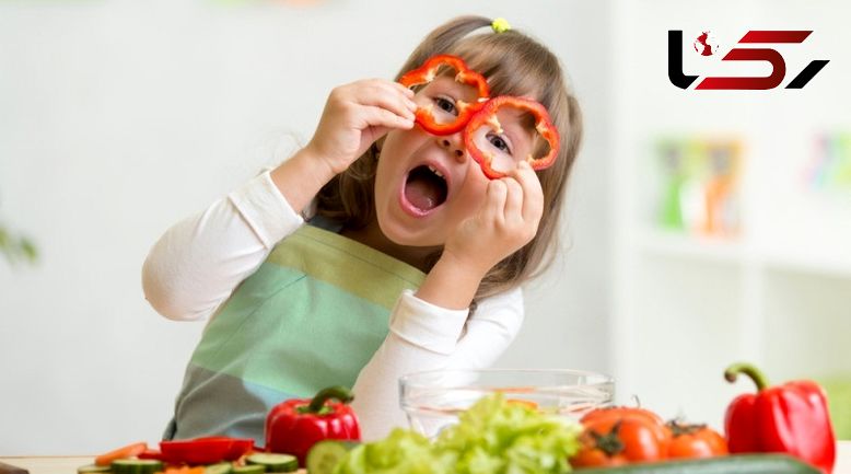 بدن بچه ها را با تغذیه رنگی قوی کنید