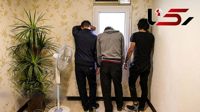 این 3 دختر پسر از آب درآمدند! + عکس بعد دستگیری