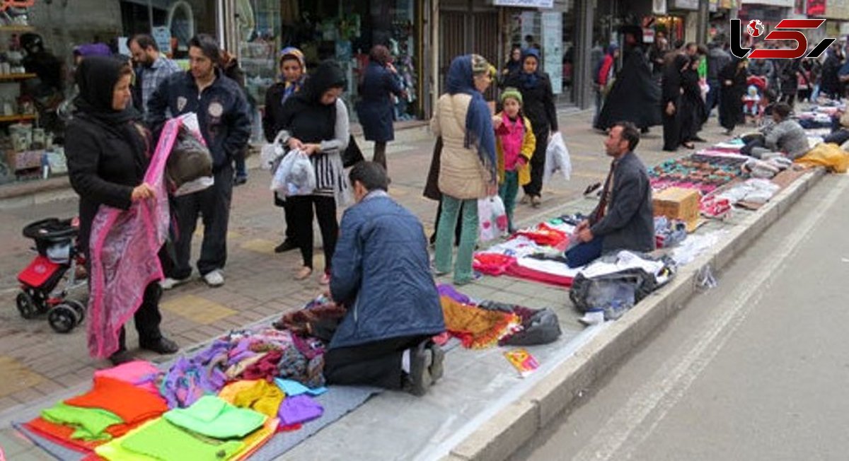 تهران ۳۵ هزار دستفروش ثبت شده دارد