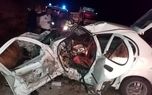 مرگ تلخ 3 مسافر شیرازی در تصادف تیبا با نیسان+ عکس