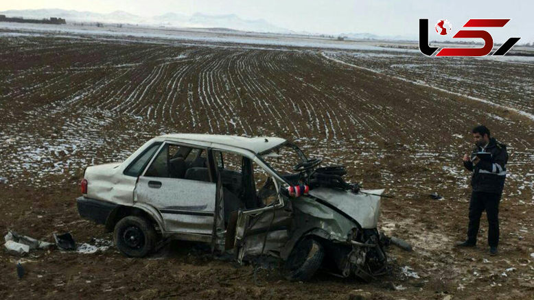 مرگ زن و شوهر جوان 48 ساعت پس از خرید پراید + عکس