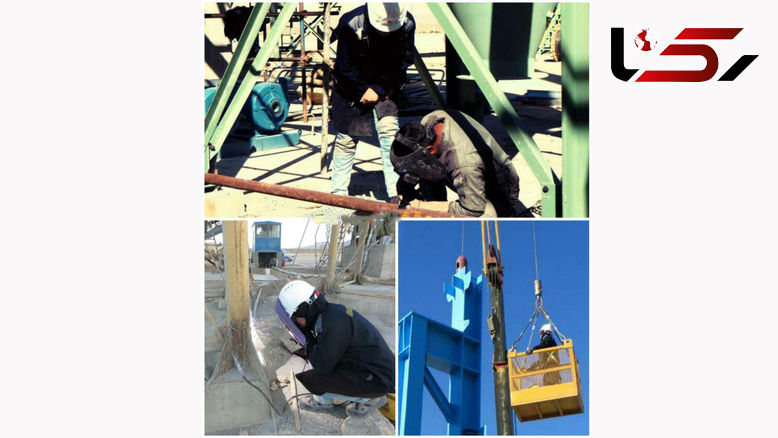 این زن تنها بانوی جوشکار در سایت های صنعتی بزرگ جنوب کشور است +عکس